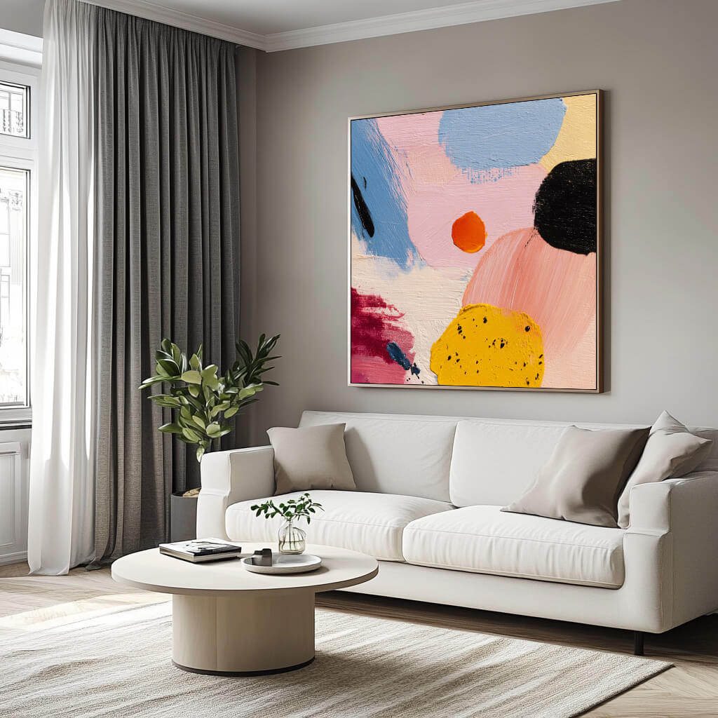 Fugue in Orange Geometric Reverie