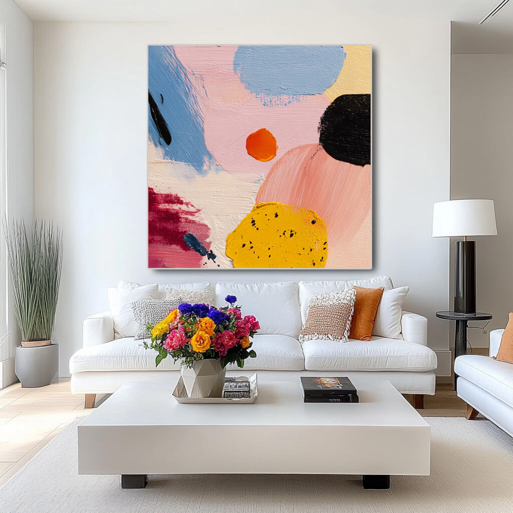 Fugue in Orange Geometric Reverie