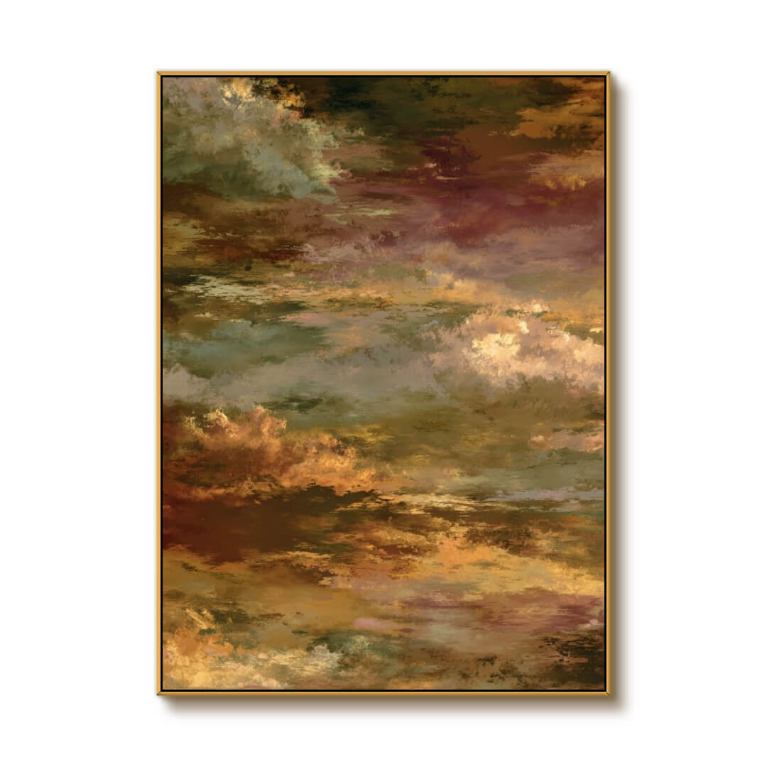 Golden Hour Reverie Above the Clouds