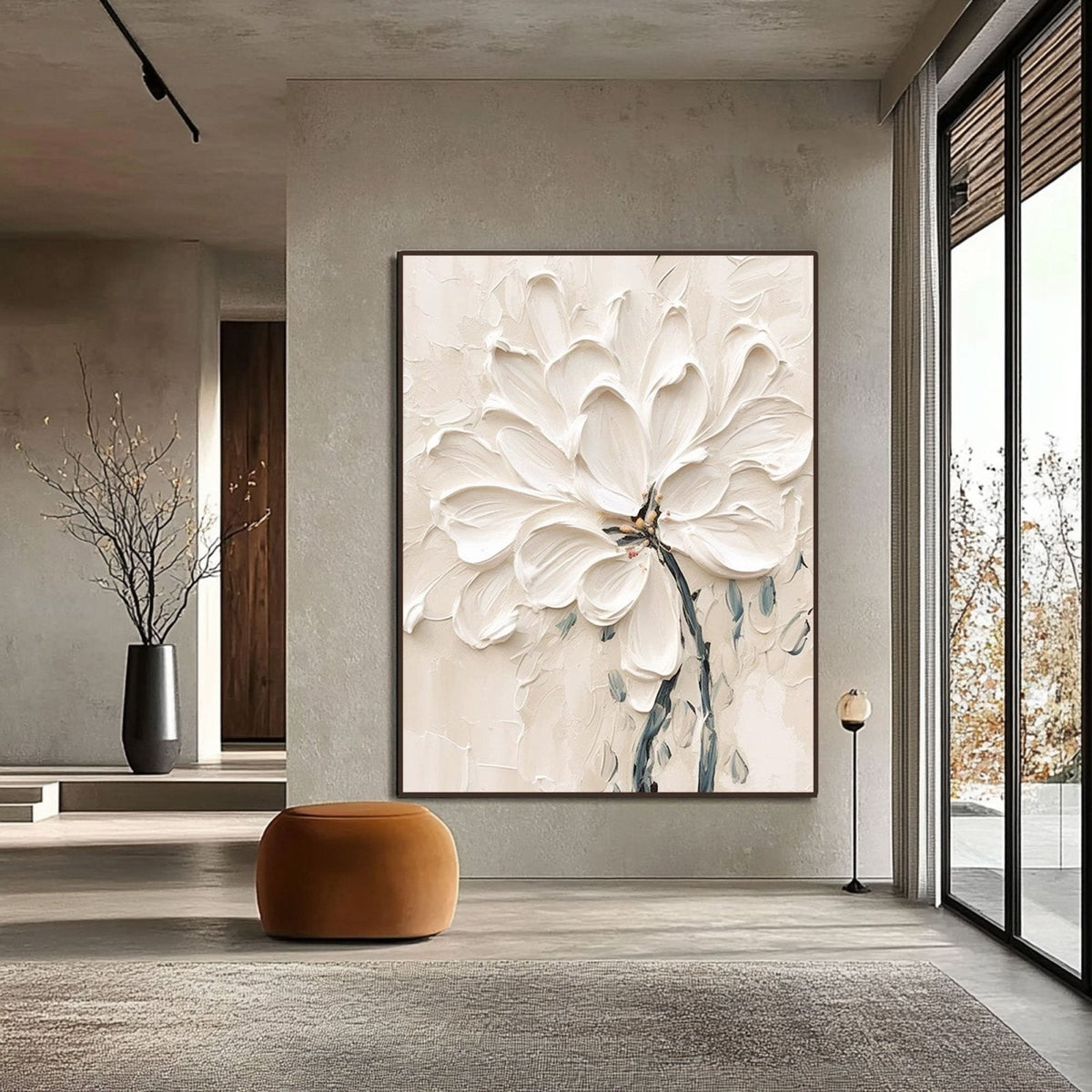 Plaster Painting "Jardin Enchanté"