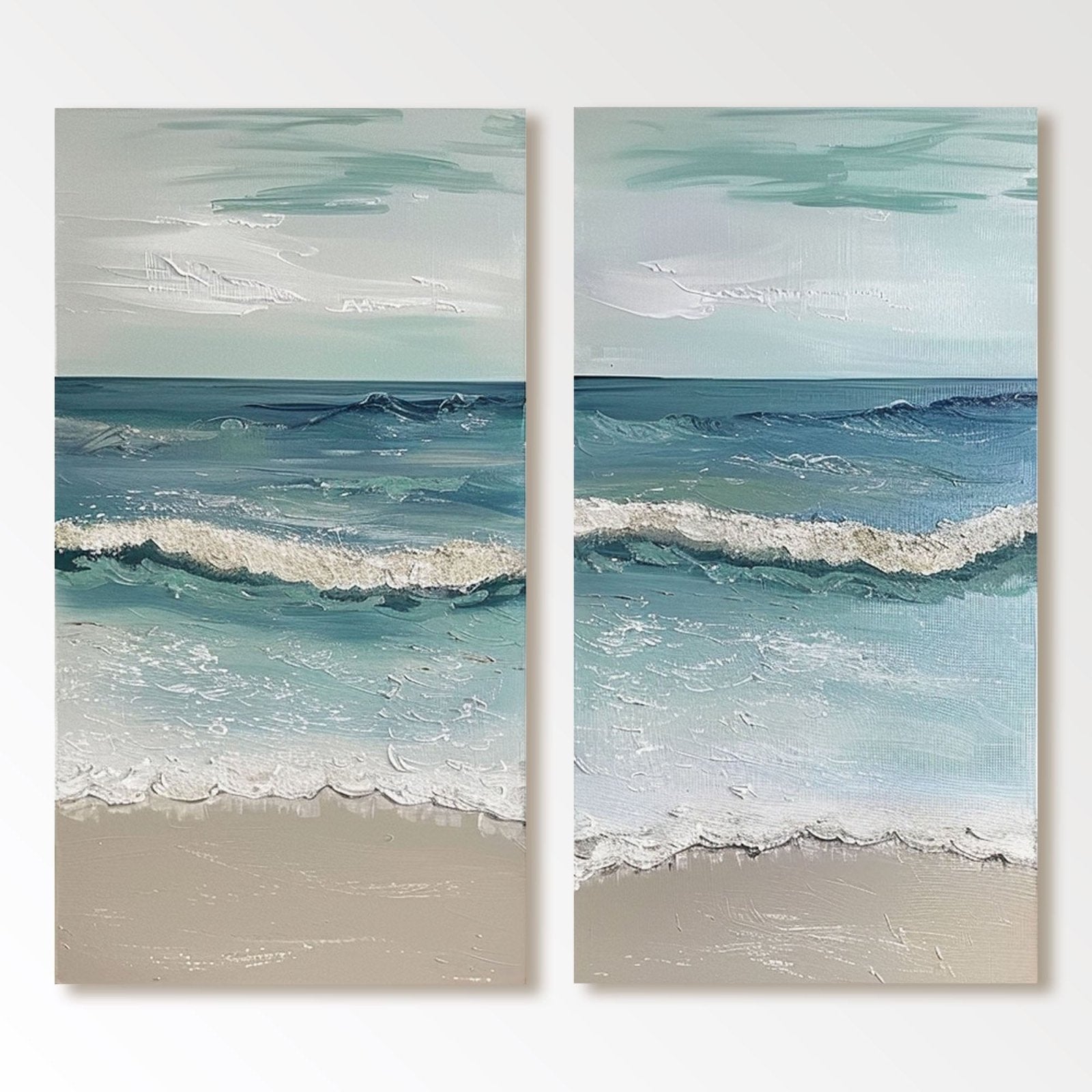 Plaster Painting "Calme"