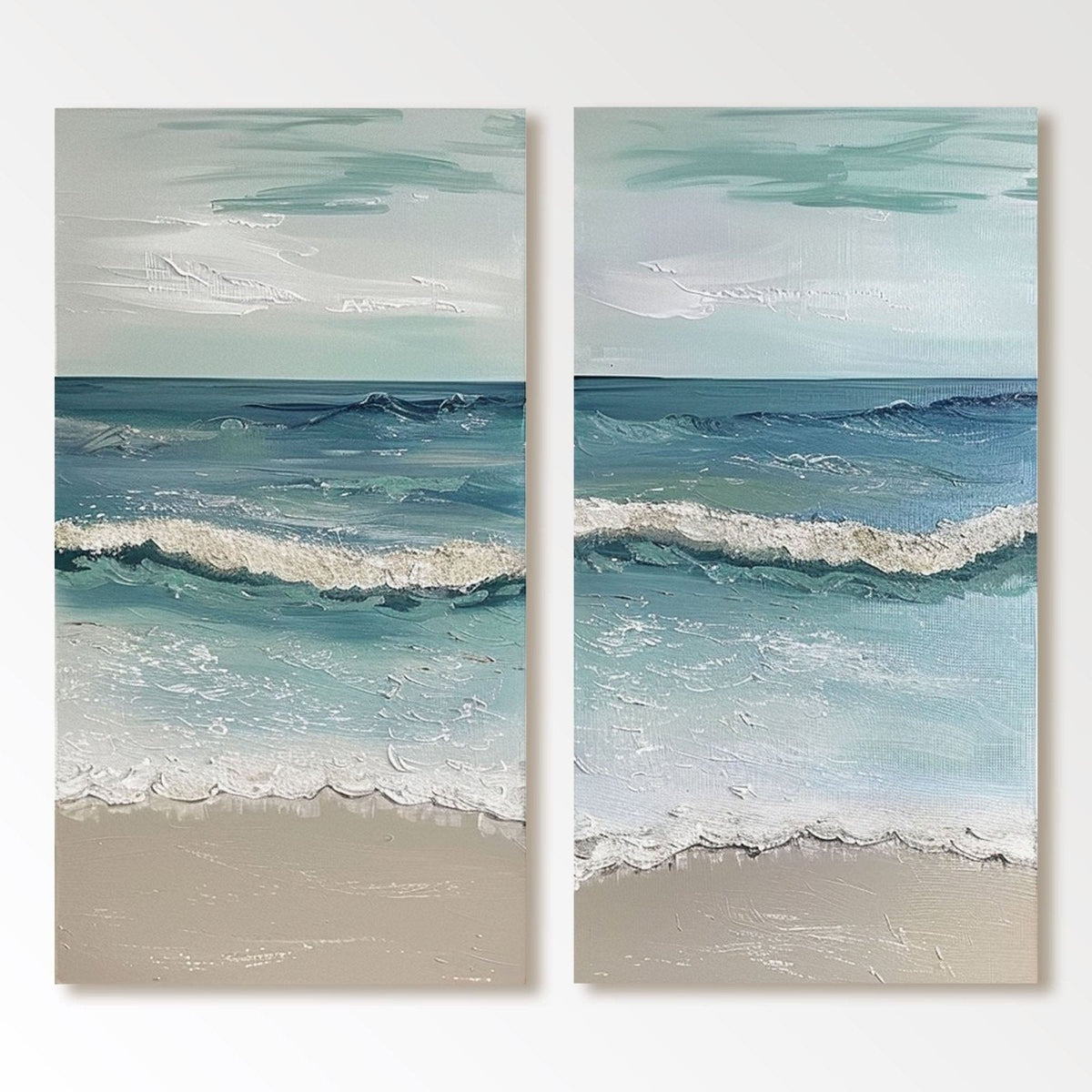 Plaster Painting "Calme"