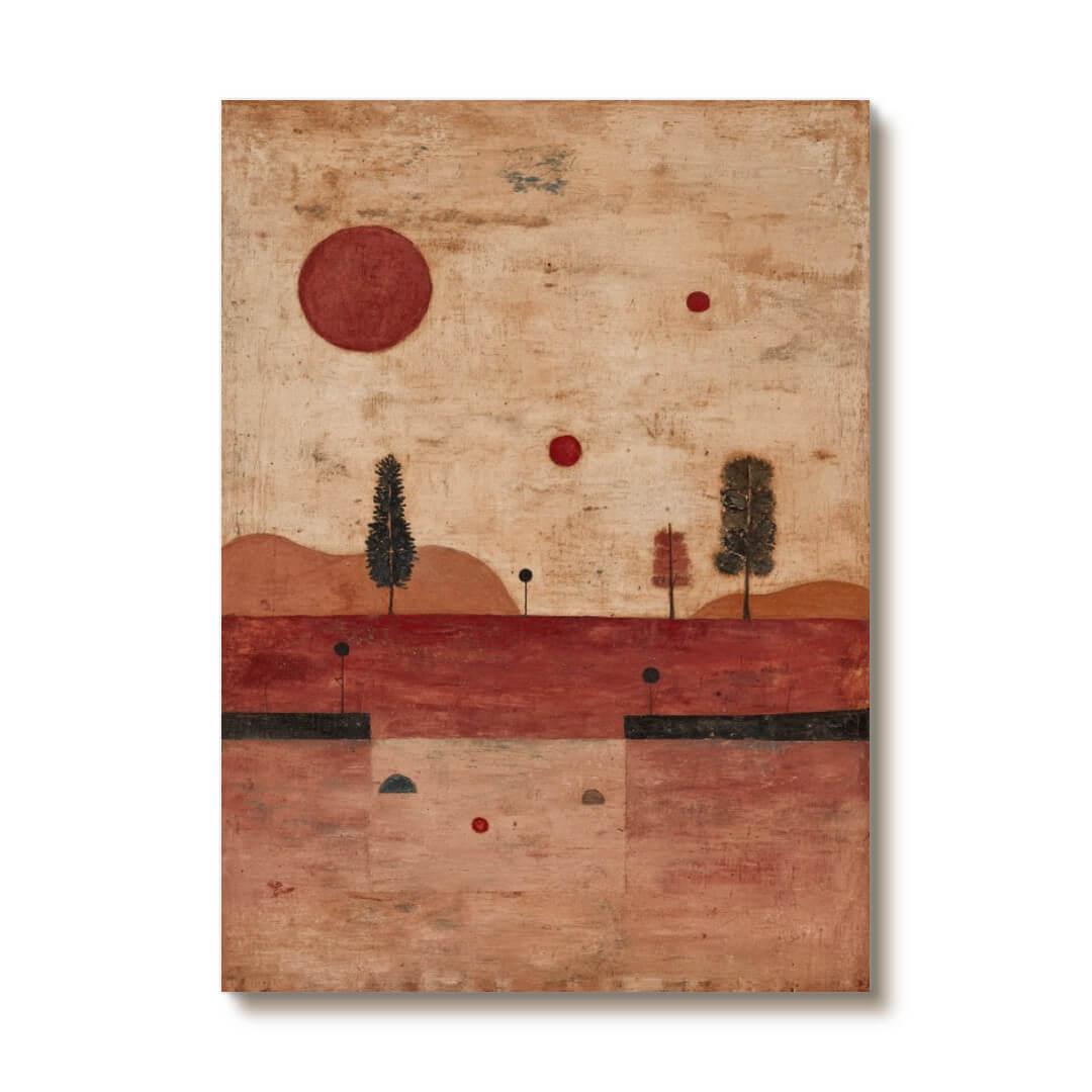 The Other Side - Modern Abstract Landscape Wall Art
