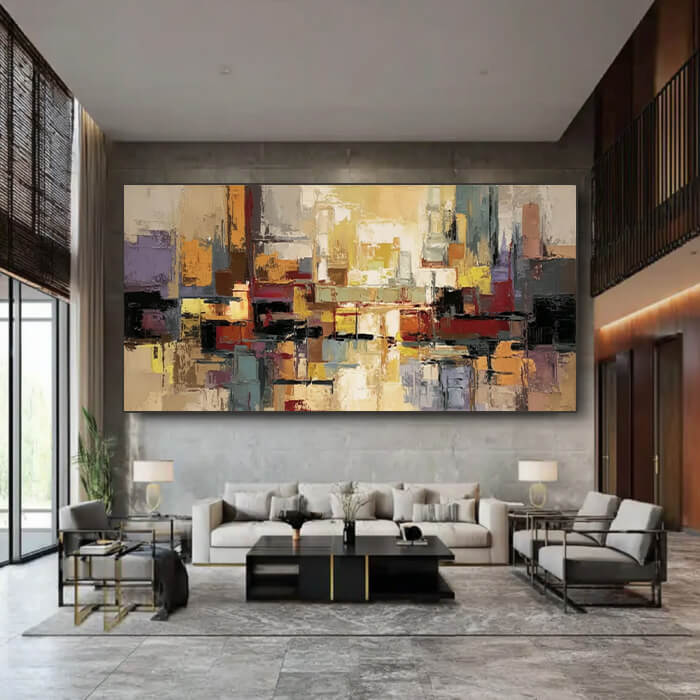 Urban Pulse - Large Modern Abstract Wall Art