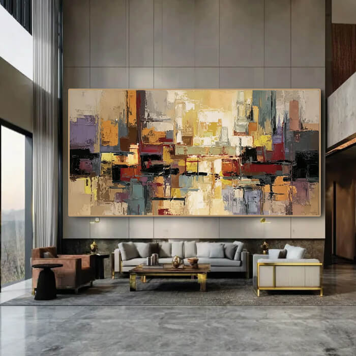 Urban Pulse - Large Modern Abstract Wall Art