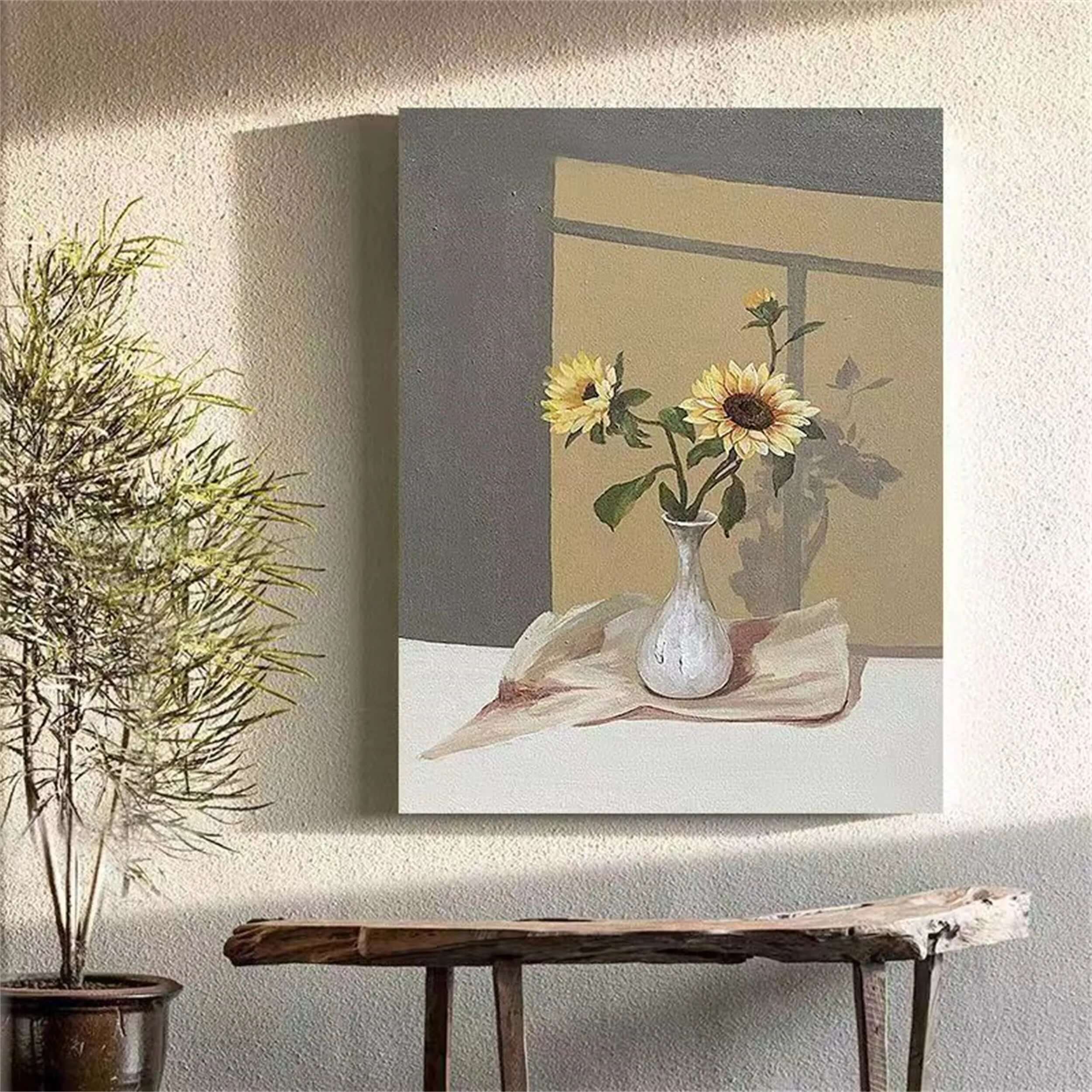 Vases I - Minimalist Abstract Wall Art Painting