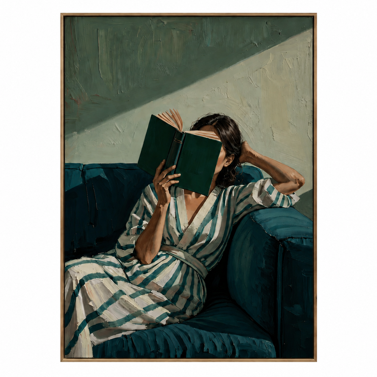 Impressionist Art | Sunlit Reading Hour