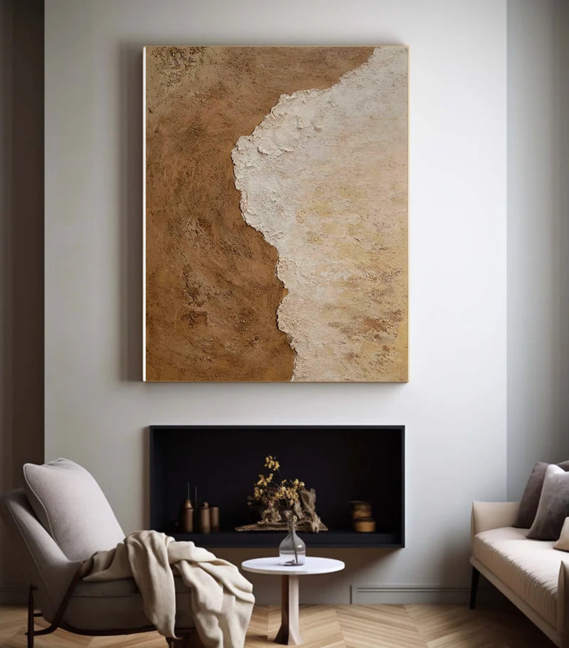 Wabi Sabi Painting "Roam"