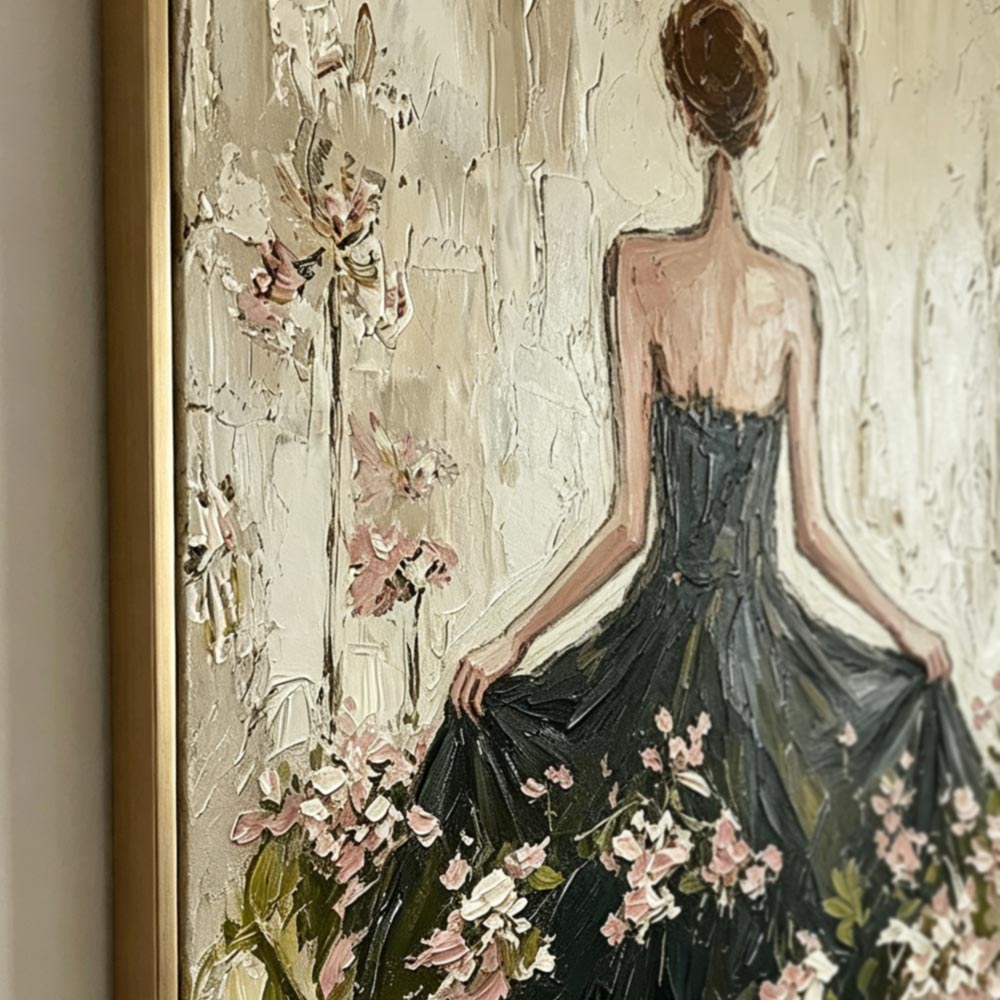 Textured Sylvan Reverie | Blush Petals