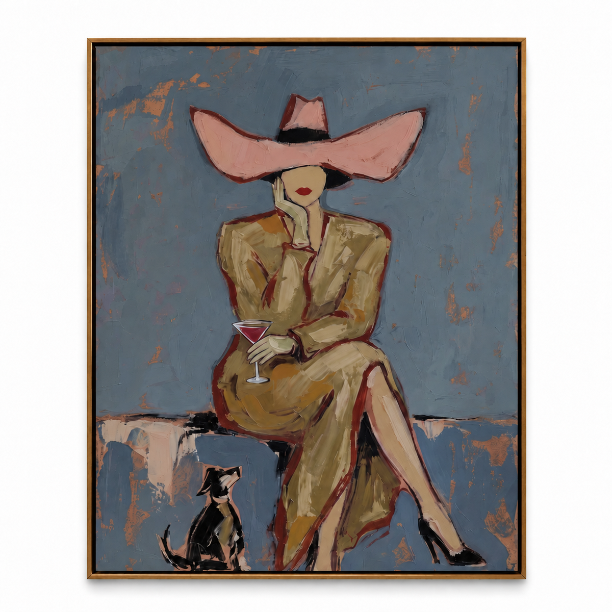 Vintage Americana Art | A Sip of the West