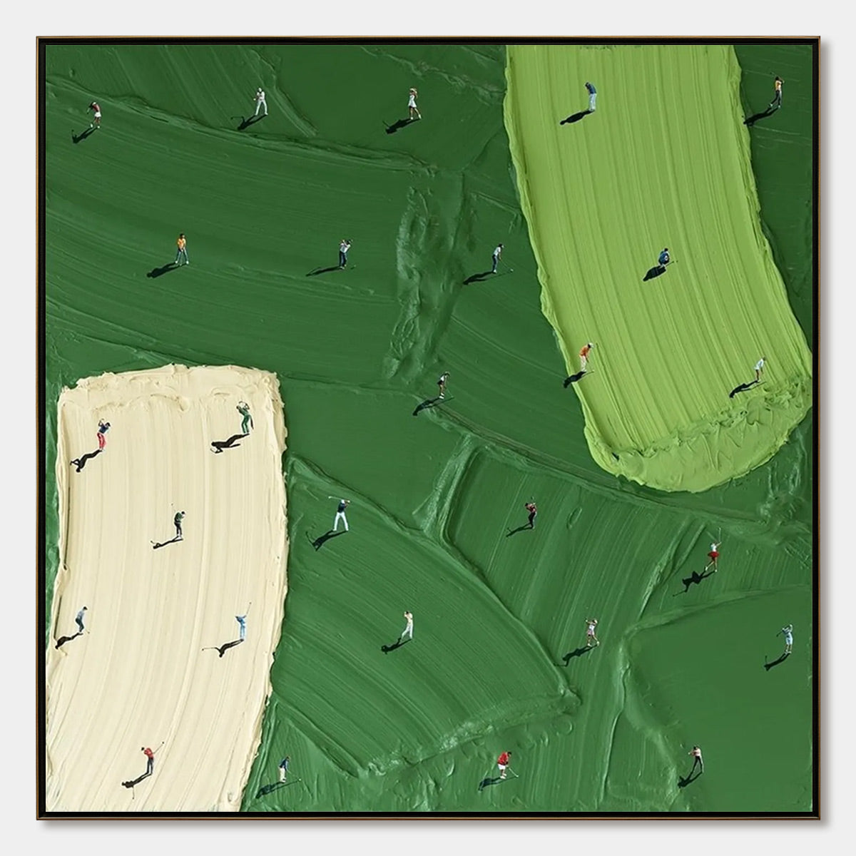 Textured Impasto | Fairway Dance