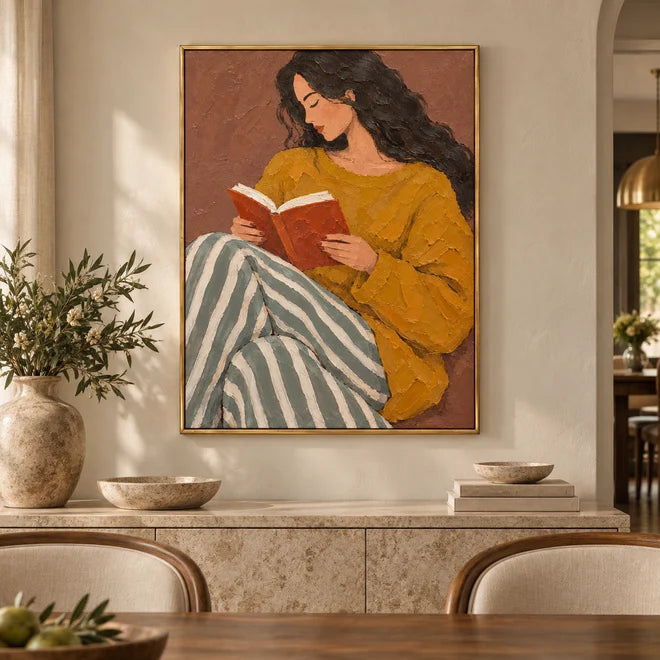 Impressionist Art | Reader in Yellow