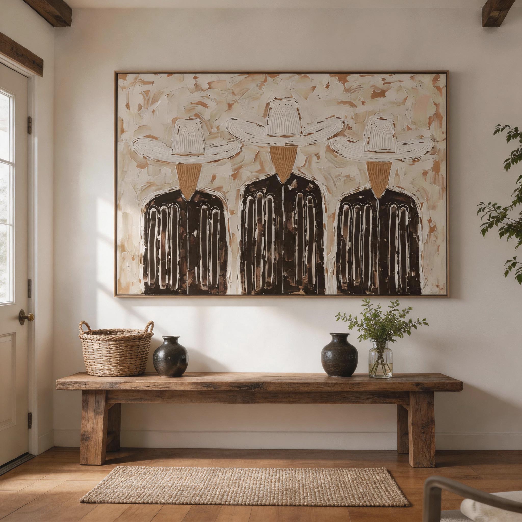 Three Riders | Vintage Americana Art