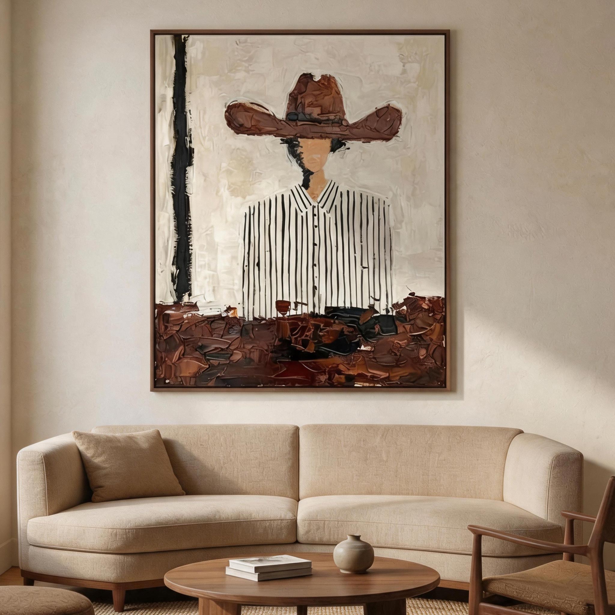 Vintage Americana Art | Myth of the Range