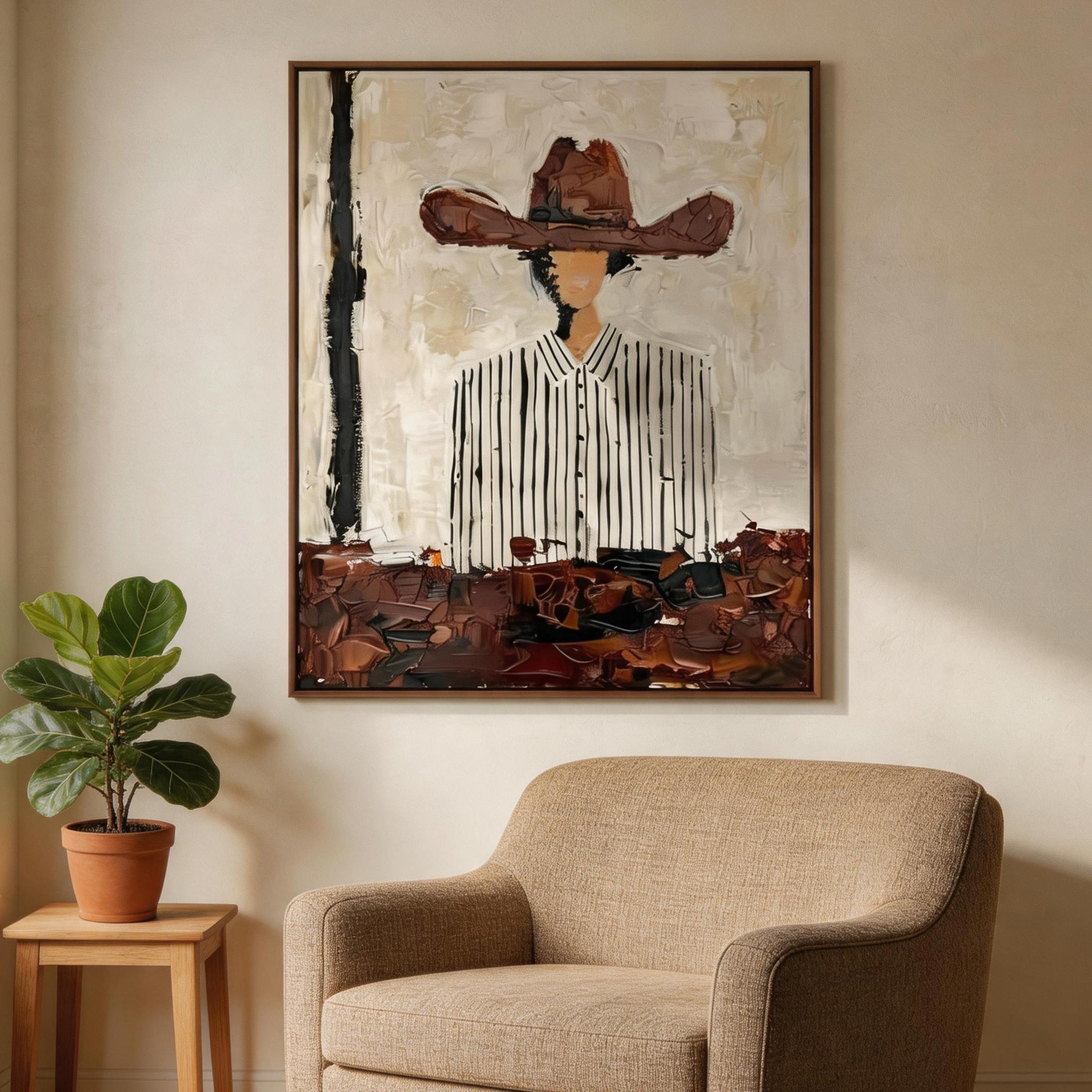 Vintage Americana Art | Myth of the Range