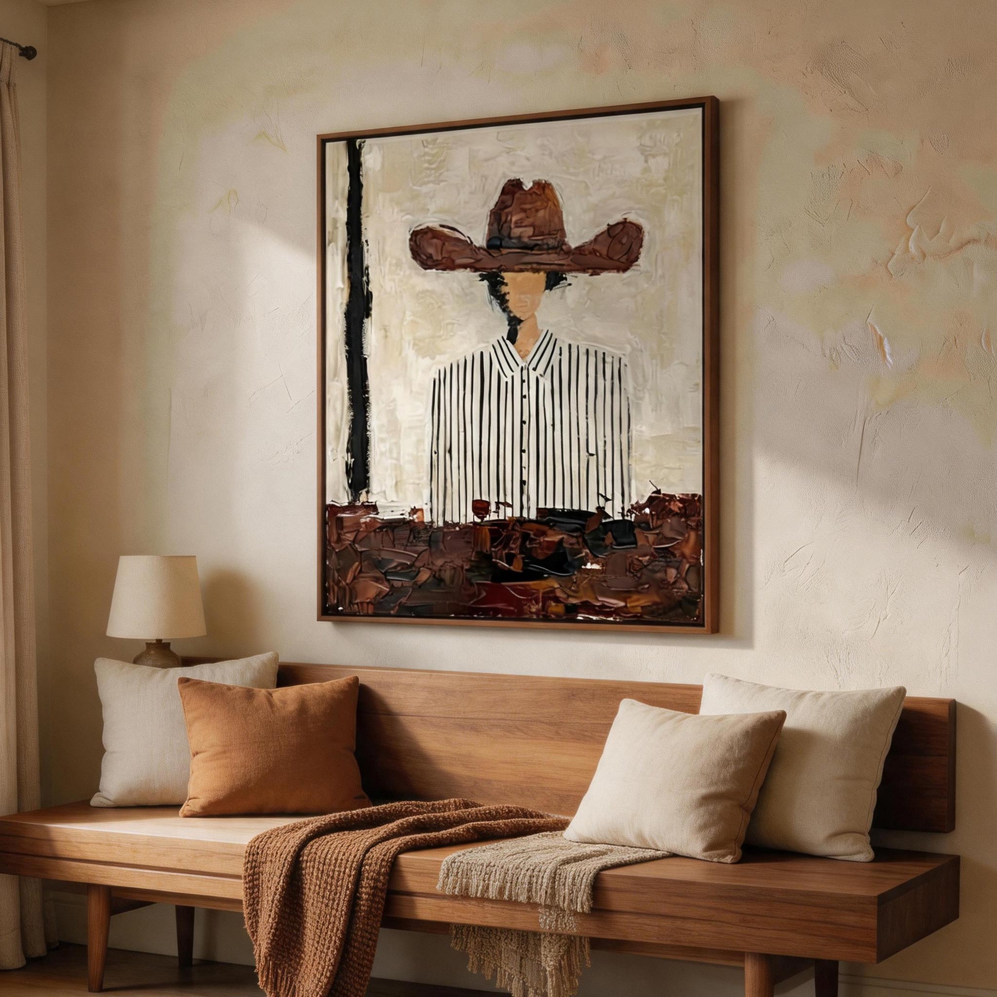 Vintage Americana Art | Myth of the Range