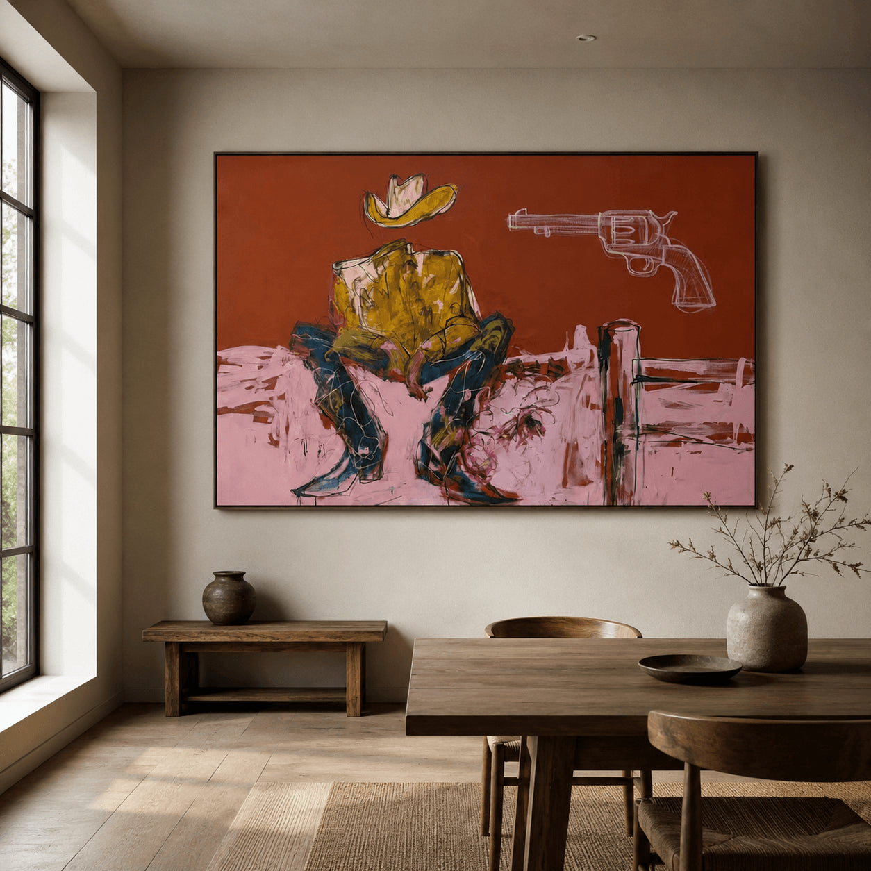 Vintage Americana | Headless Cowboy