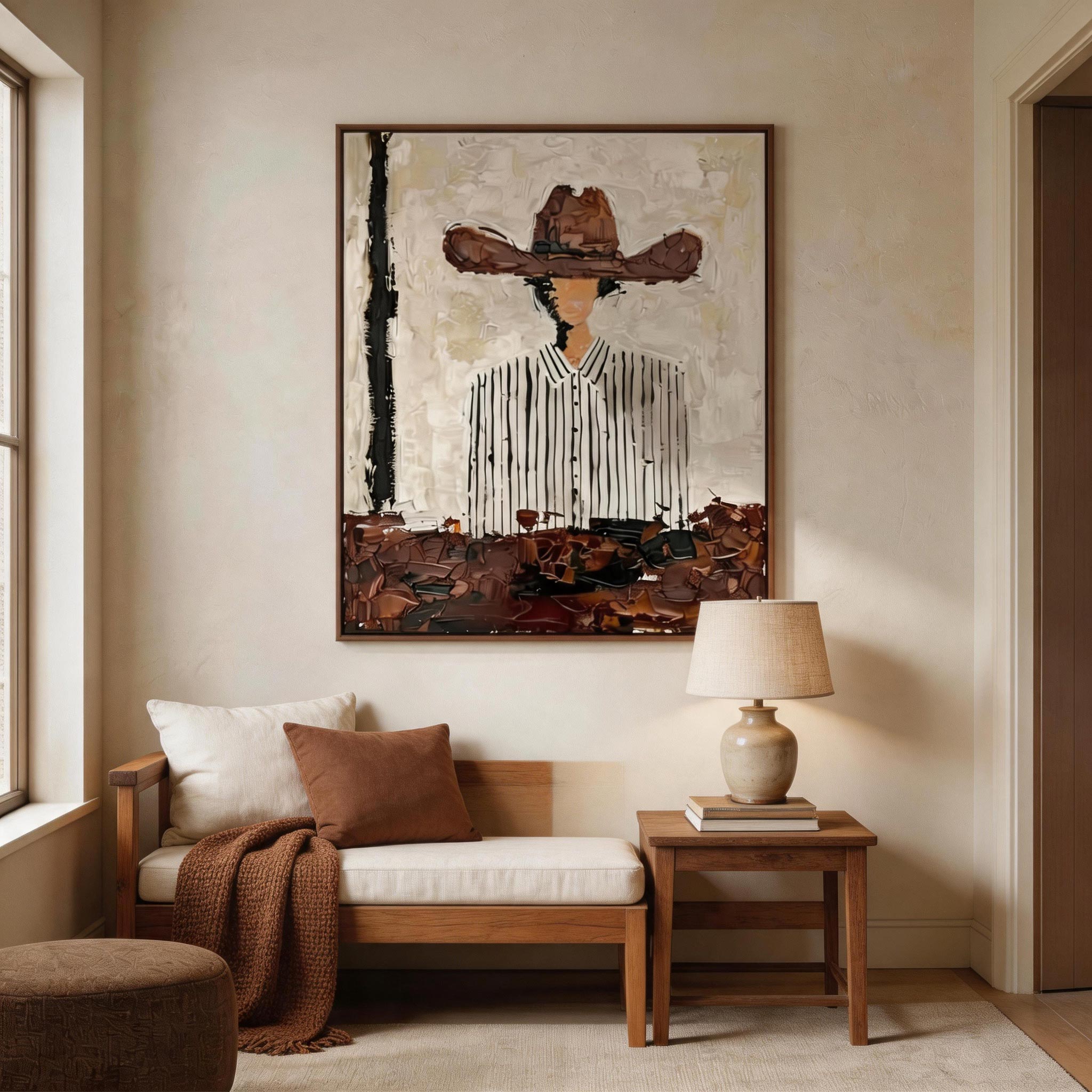Vintage Americana Art | Myth of the Range