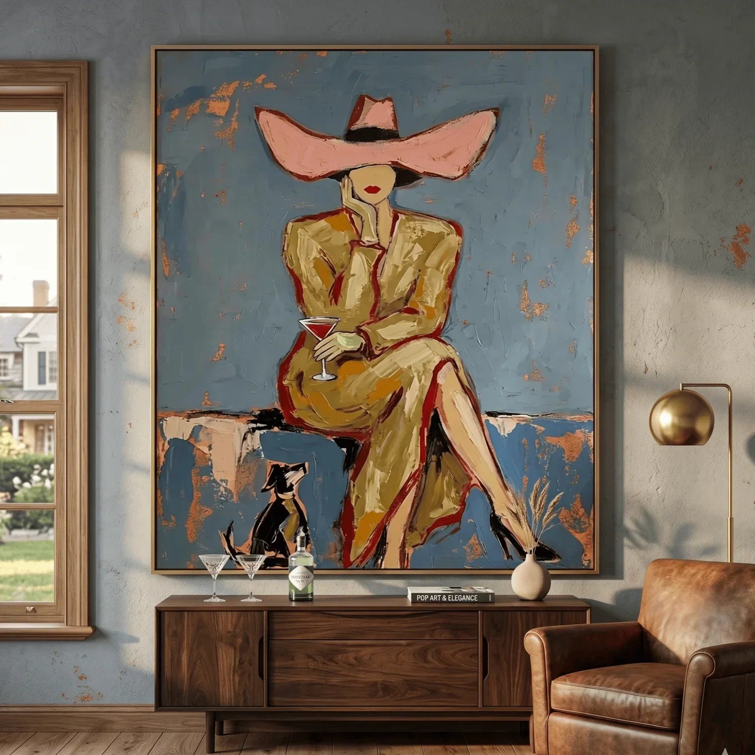 Vintage Americana Art | Velvet Interlude