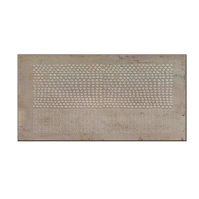 Textured Circle Grid Wall Art