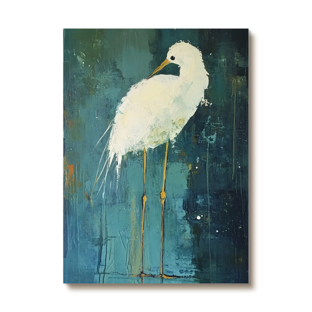 Stillness Where the Heron Dwells