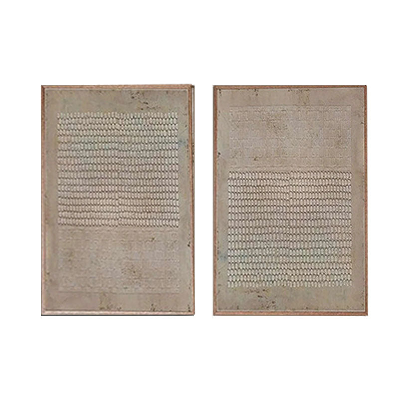 Textured Woven Line Wall Art Set of 2