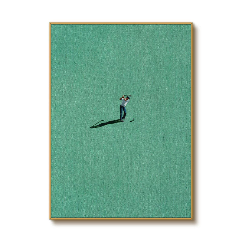 Solitary Golfer