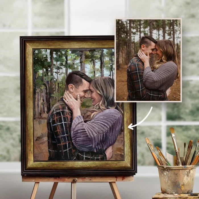 Custom Oil Painting Portraits from Your Photos