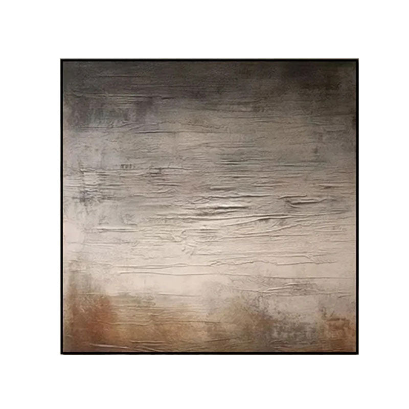 Textured Grey to Brown Gradient Wall Art