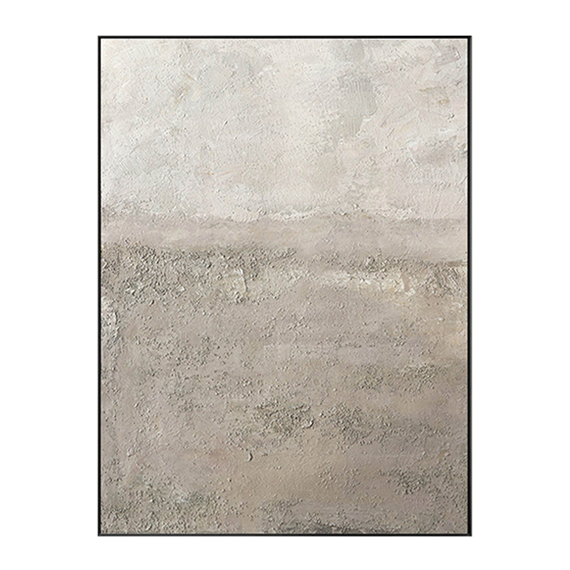 Textured Neutral Wash Abstract Art