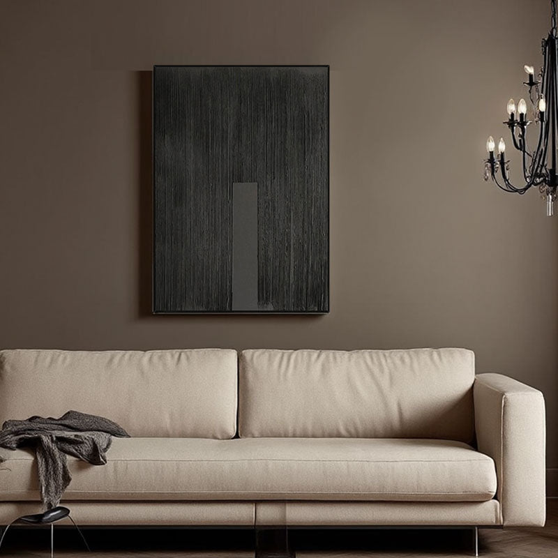 Textured Vertical Accent Wall Art