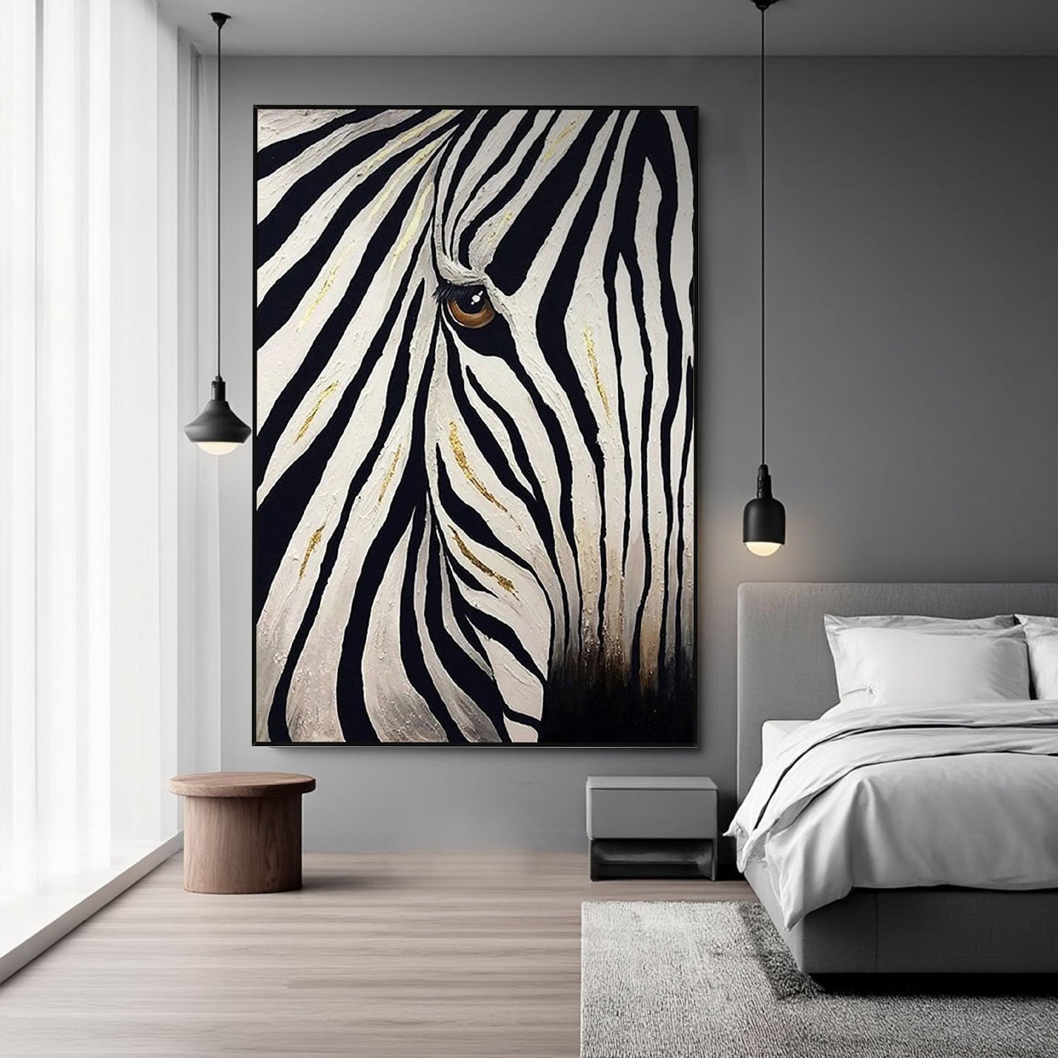 Zebra Stripe Wall Art