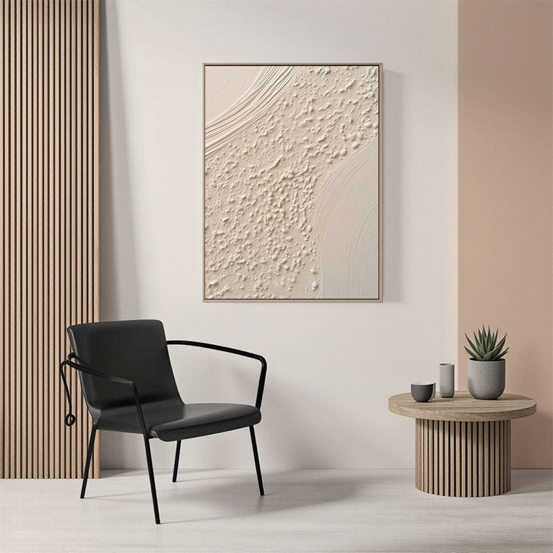 3D Textured Organic Cluster Wall Art