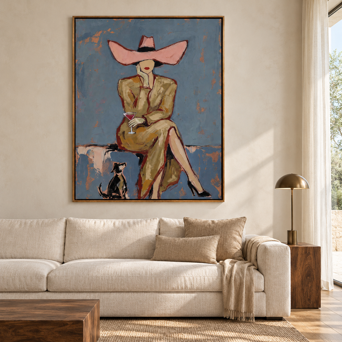 Vintage Americana Art | A Sip of the West