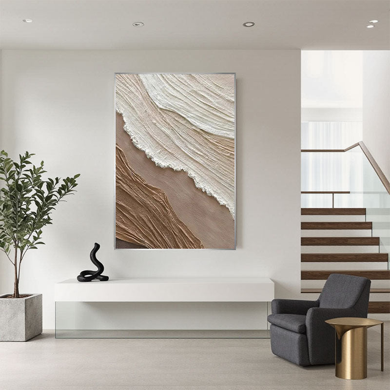 Textured Organic Flow Wall Art