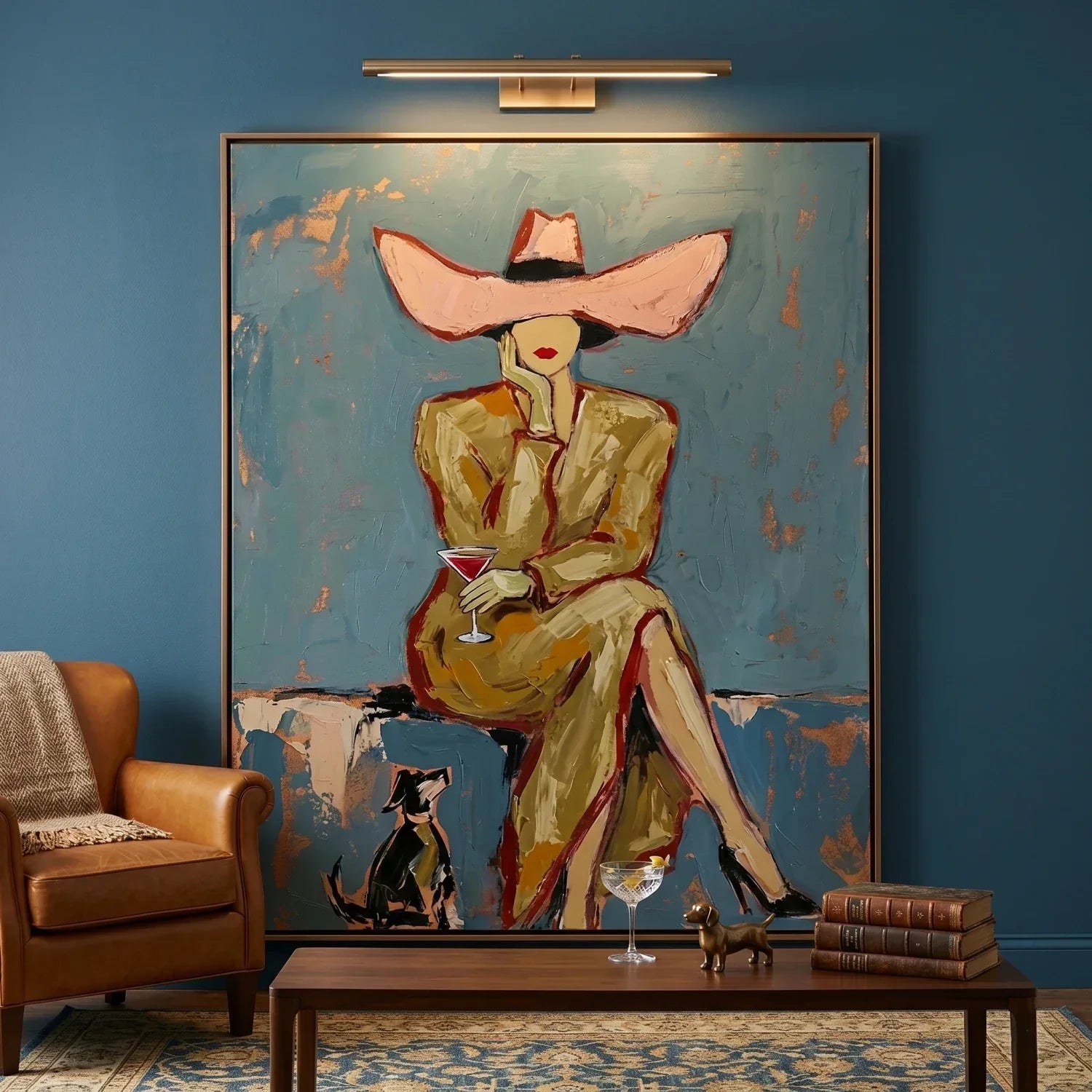 Vintage Americana Art | Velvet Interlude