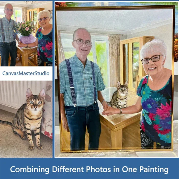 Custom Oil Painting Portraits from Your Photos