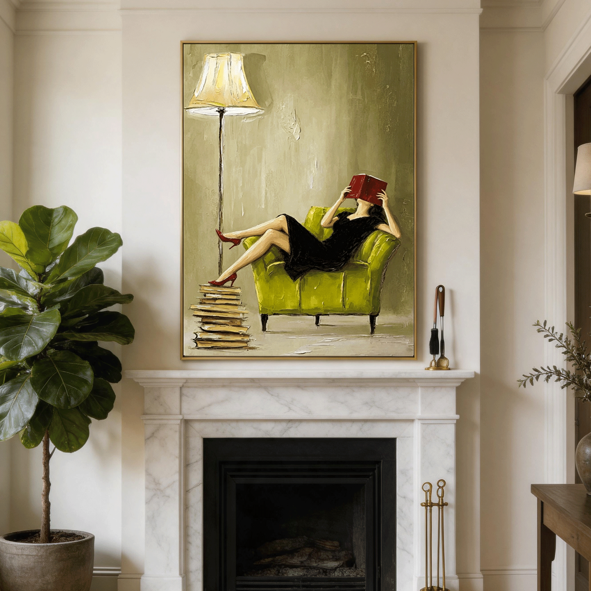 Impressionist Art | Lime Chair Leisure
