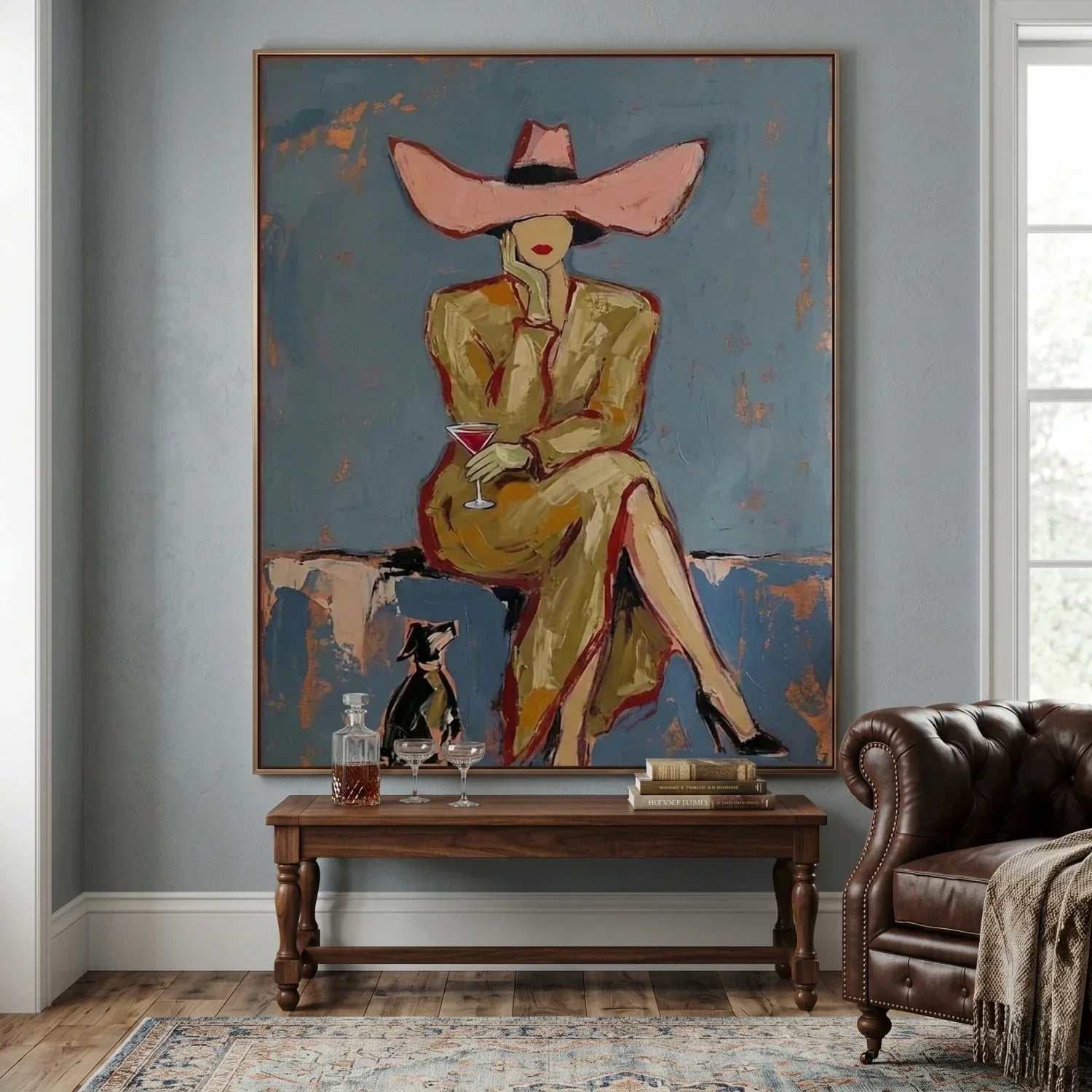 Vintage Americana Art | Velvet Interlude
