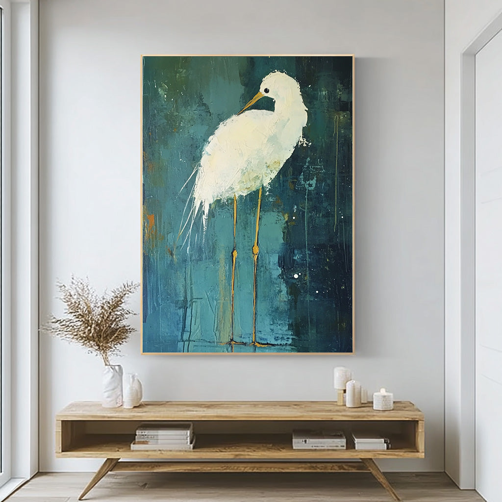 Stillness Where the Heron Dwells