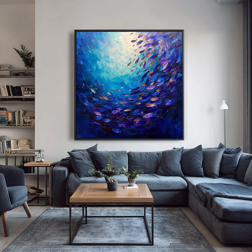 Luminous Depths of the Turning Sea