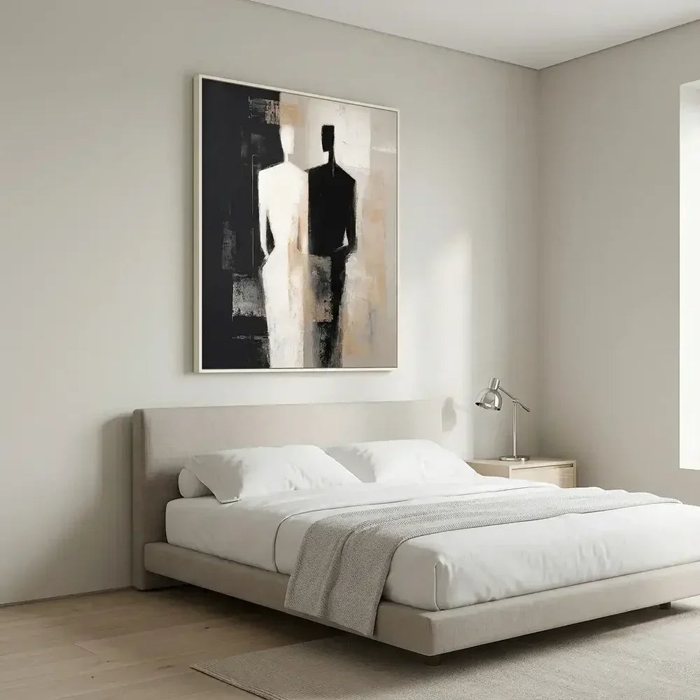 Textured Silhouette Duo Wall Art