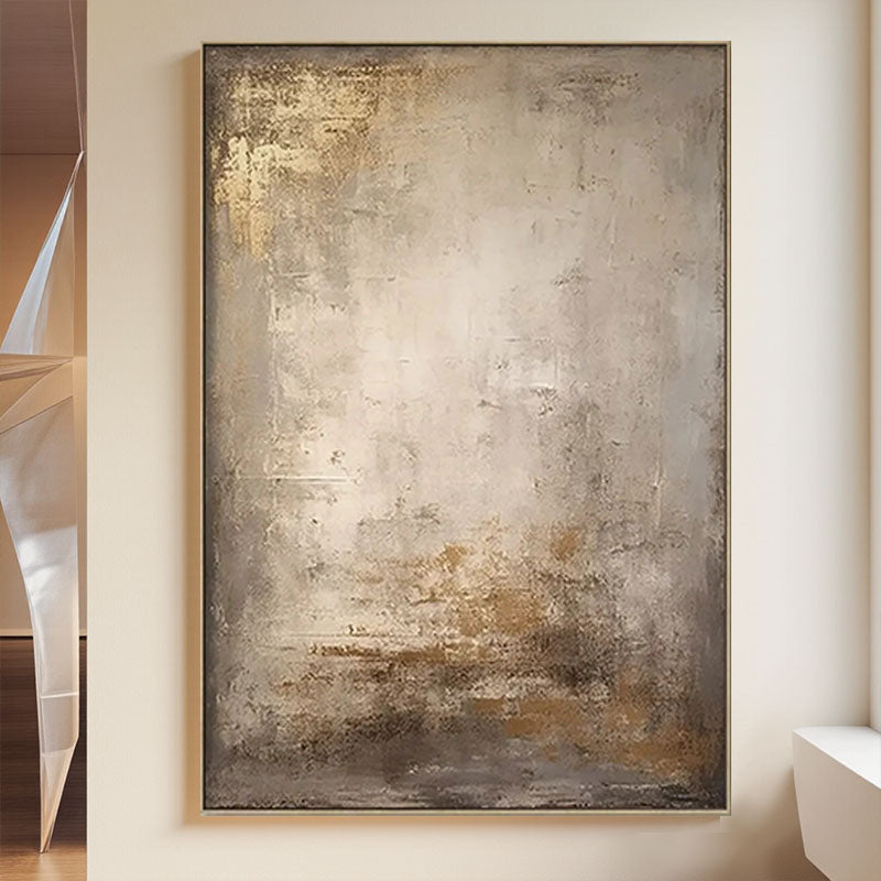 Textured Golden Patina Wall Art
