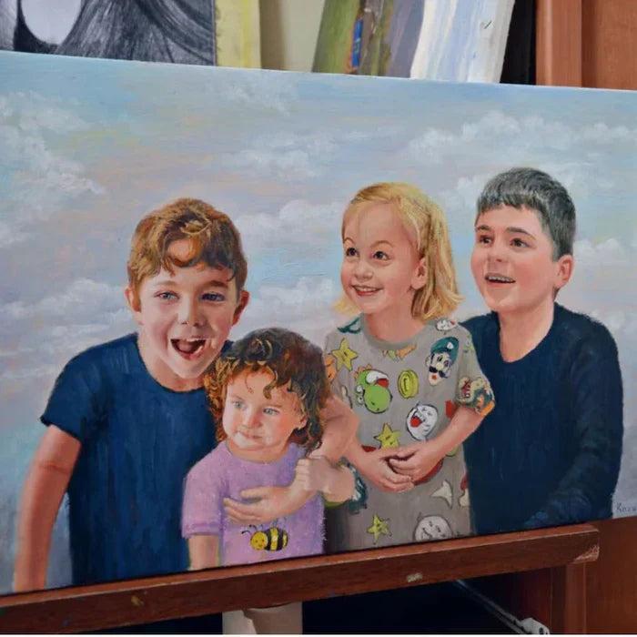 Custom Oil Painting Portraits from Your Photos
