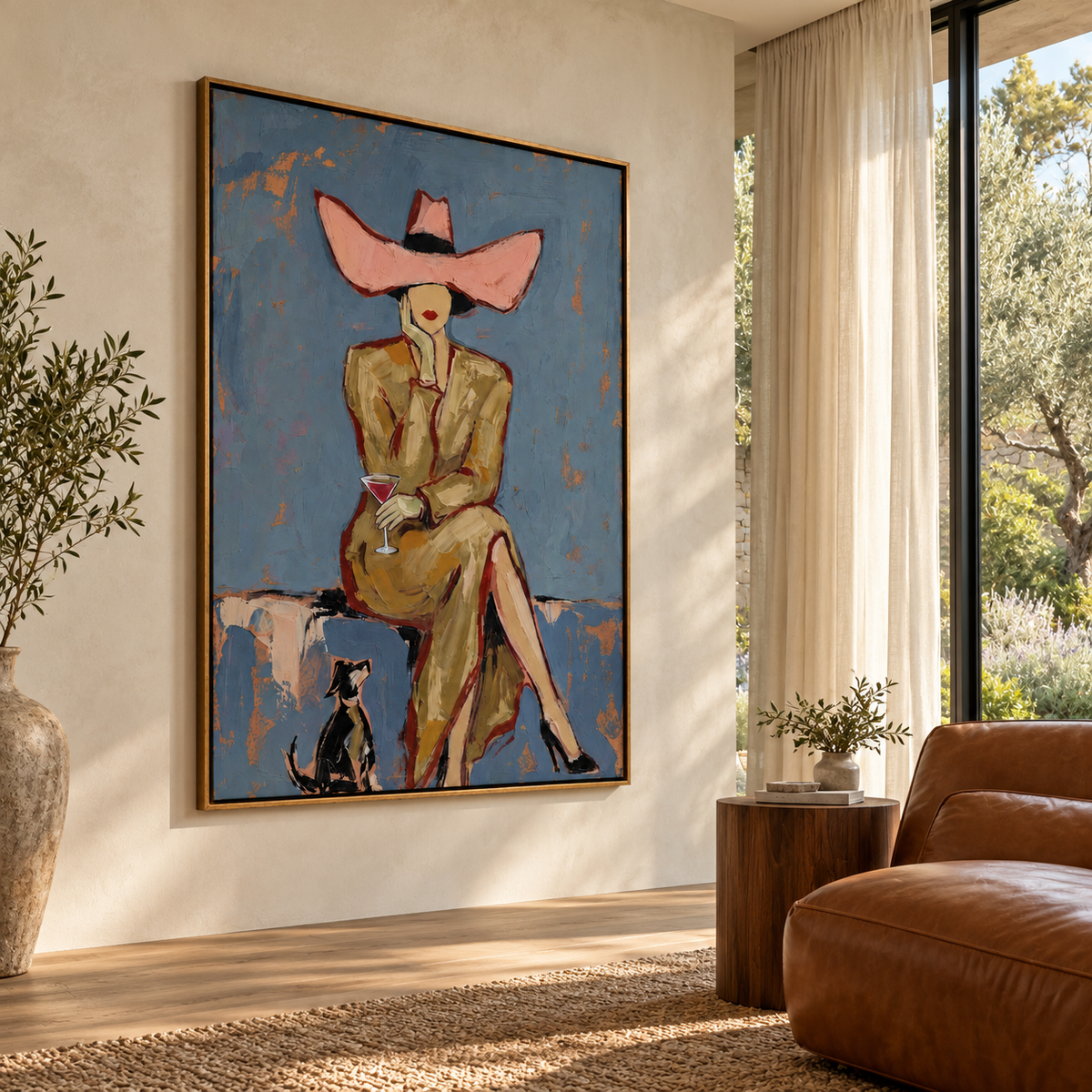 Vintage Americana Art | A Sip of the West