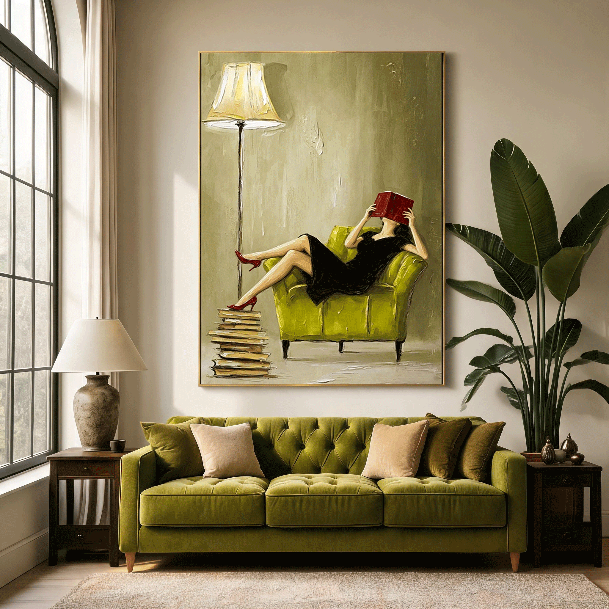 Impressionist Art | Lime Chair Leisure