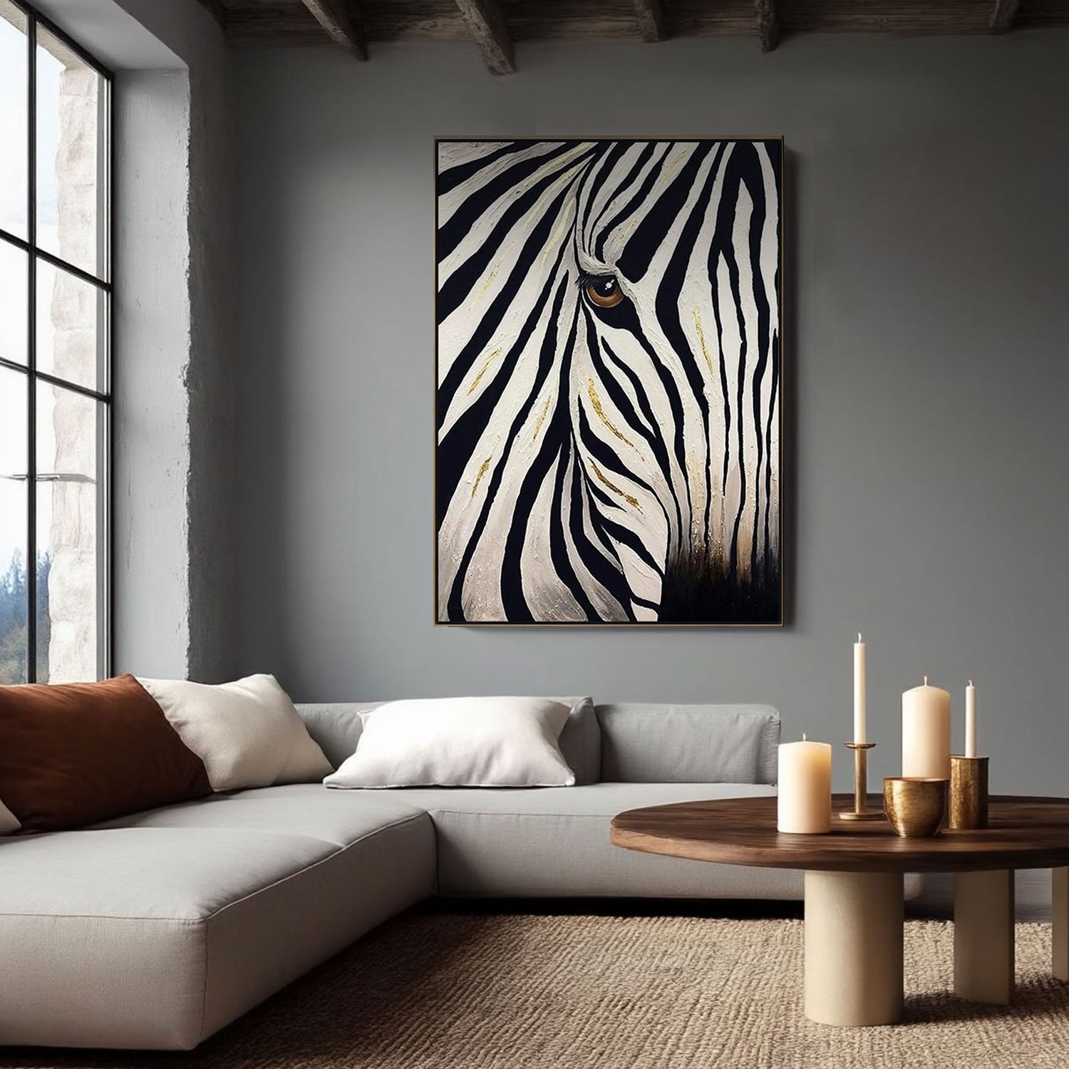 Zebra Stripe Wall Art