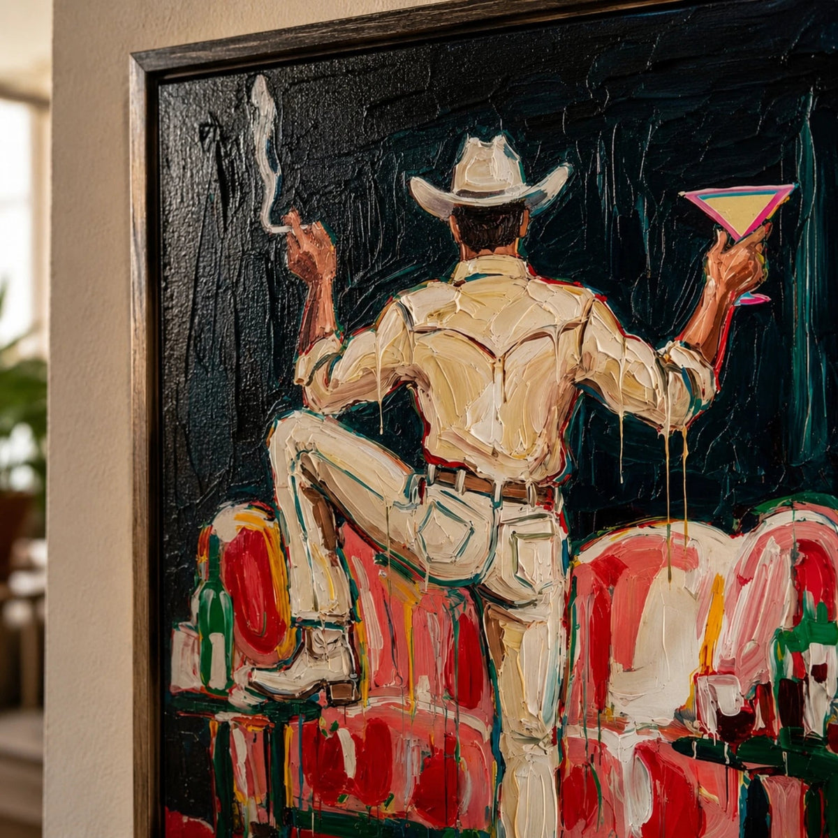 Contemporary Western Pop Art | Midnight Swagger