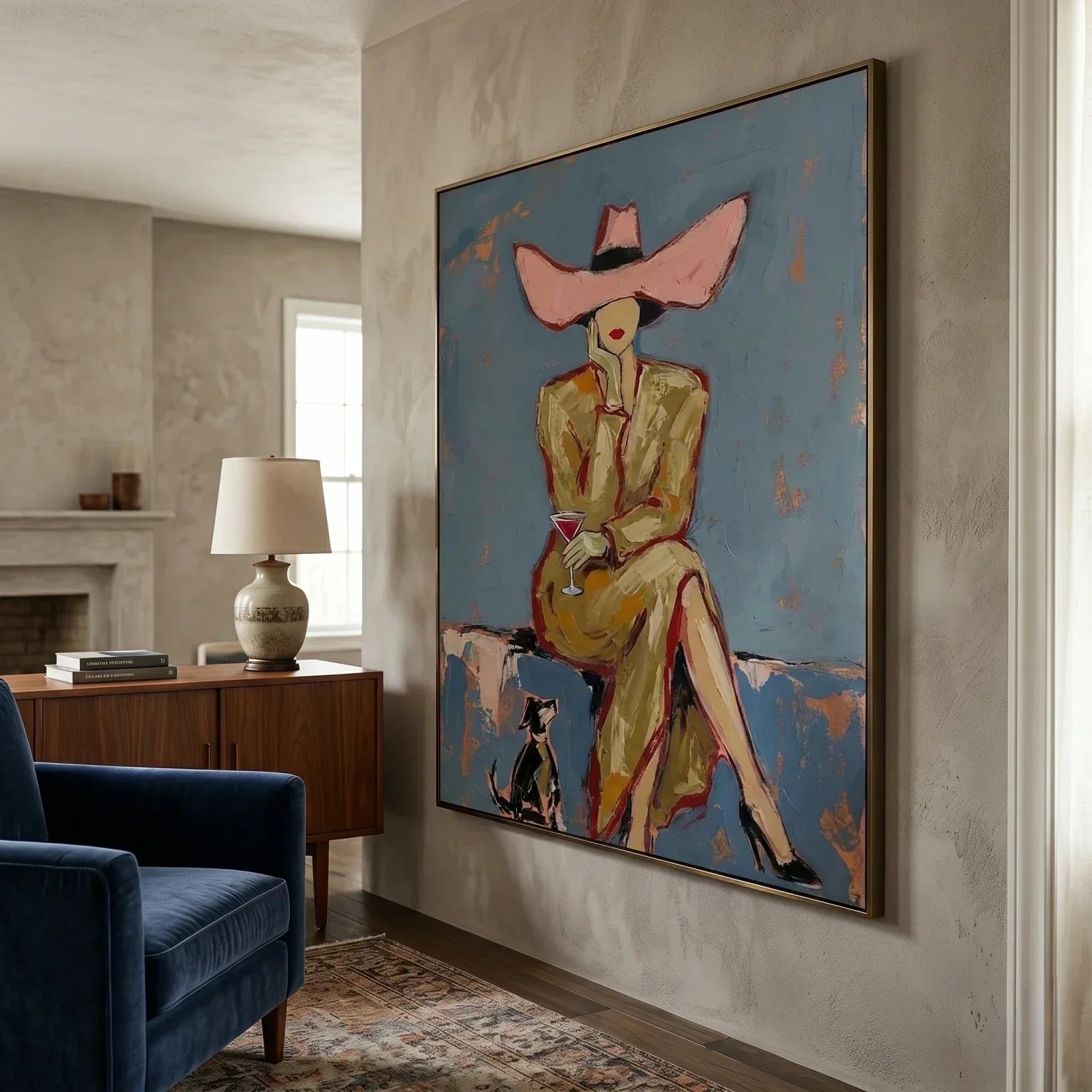 Vintage Americana Art | Velvet Interlude