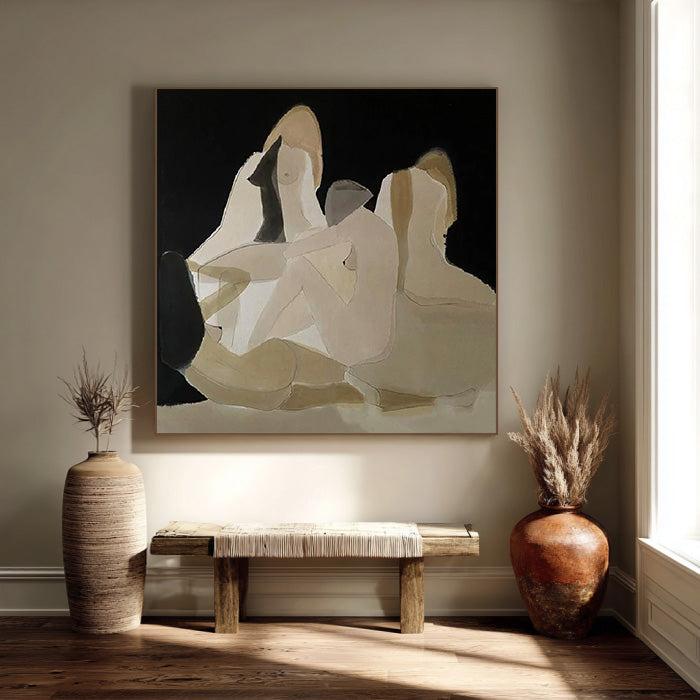 Night and Skin - Modernist Abstract Group Wall Art